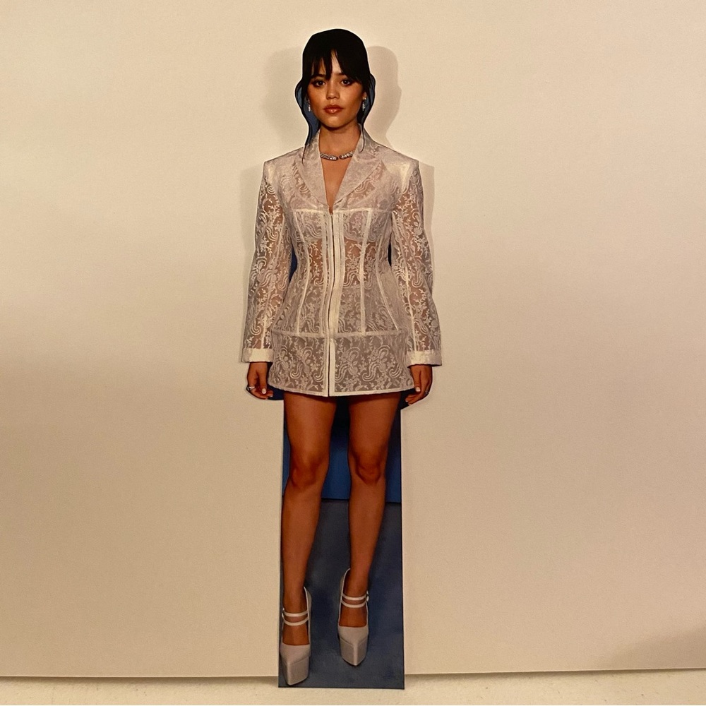 Jenna Ortega Cardboard Cutout *NOT LIFESIZED*